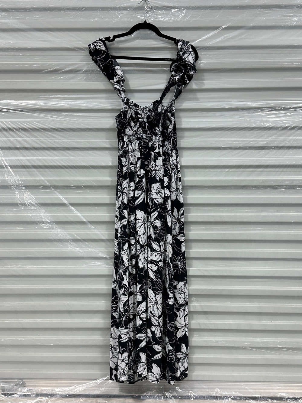 Raviya Black & White Patterned Dress